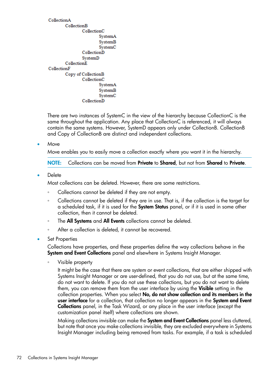 HP Systems Insight Manager User Manual | Page 72 / 223