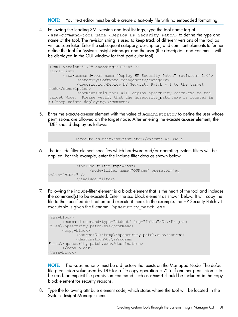 HP Systems Insight Manager User Manual | Page 81 / 223