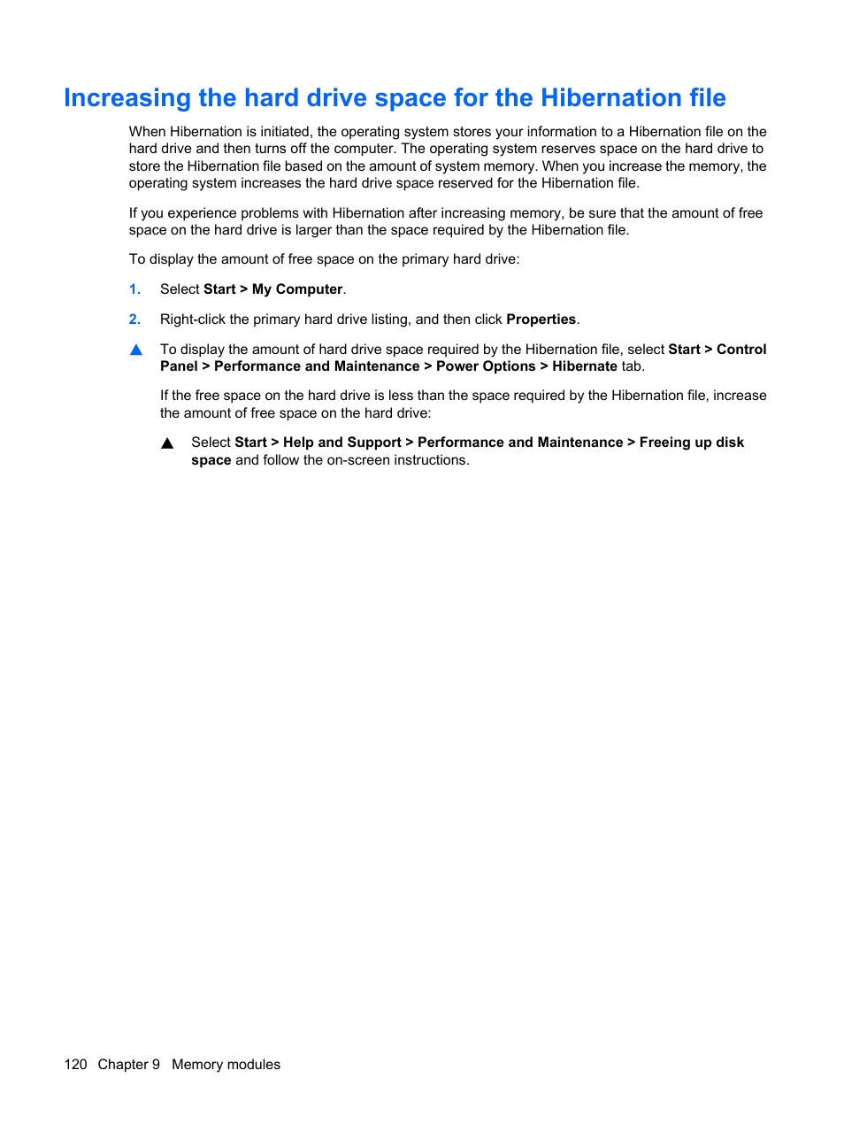 HP ProBook 6445b Notebook-PC User Manual | Page 130 / 180