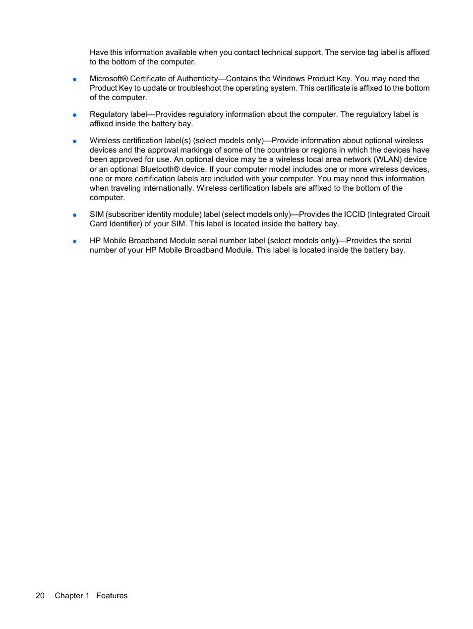 HP ProBook 6445b Notebook-PC User Manual | Page 30 / 180