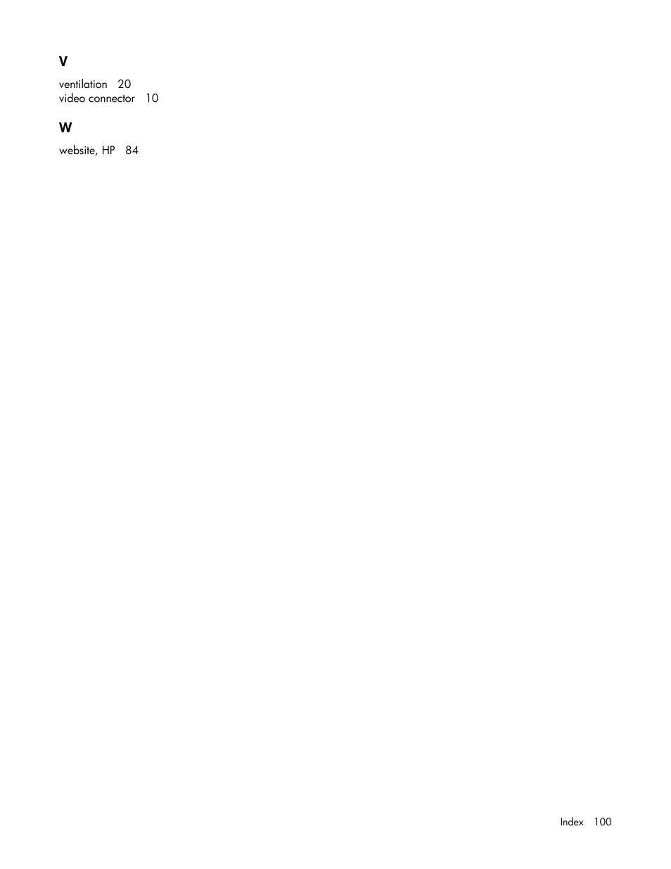 HP ProLiant DL320s Server User Manual | Page 100 / 100
