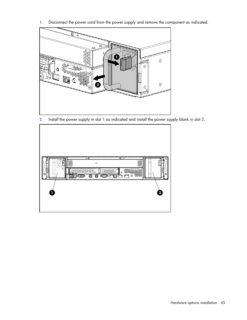 HP ProLiant DL320s Server User Manual | Page 45 / 100