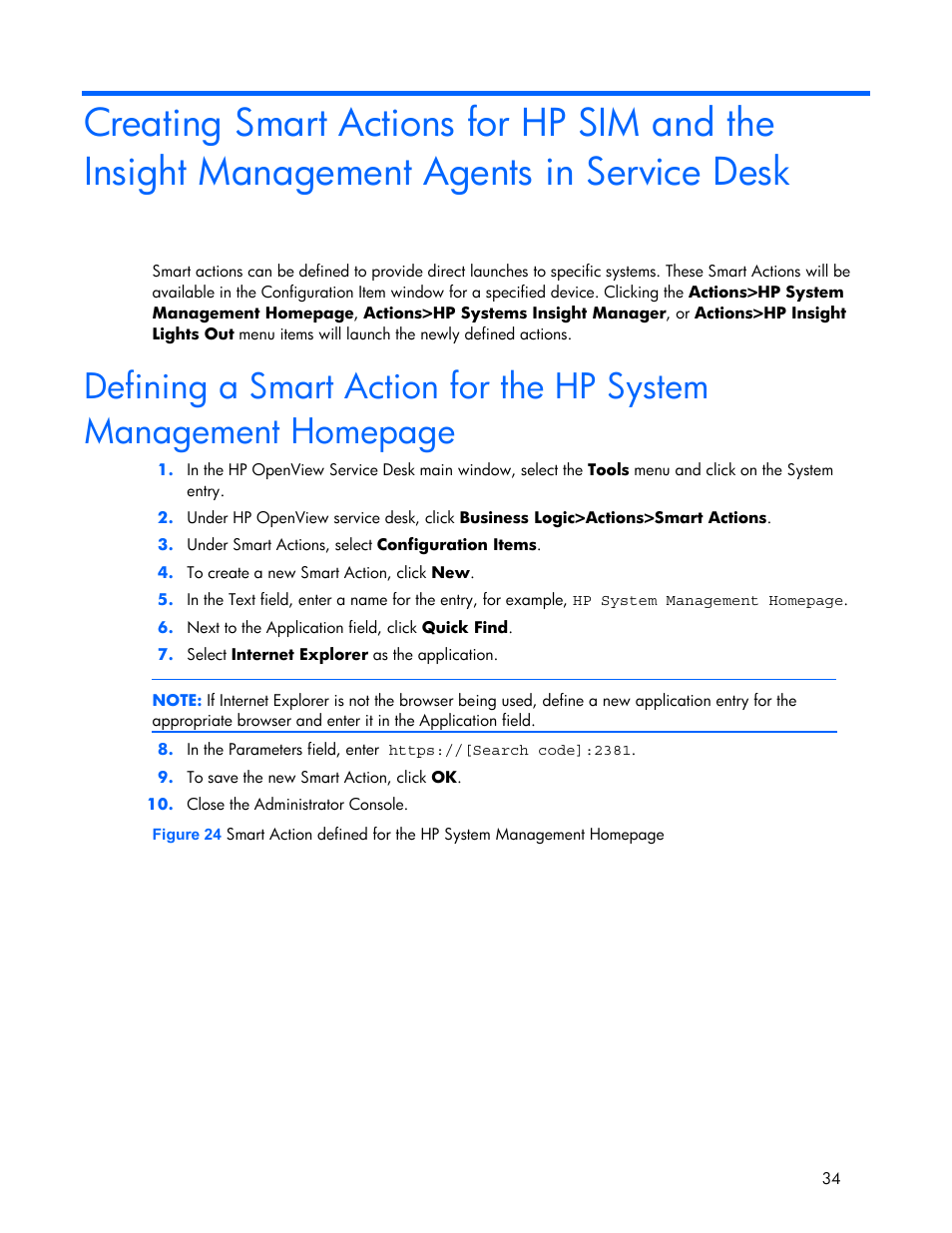 HP Systems Insight Manager User Manual | Page 34 / 111