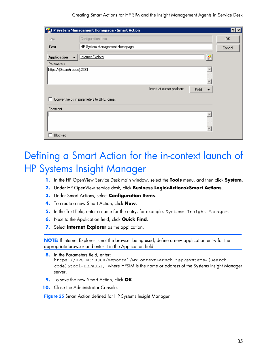 HP Systems Insight Manager User Manual | Page 35 / 111