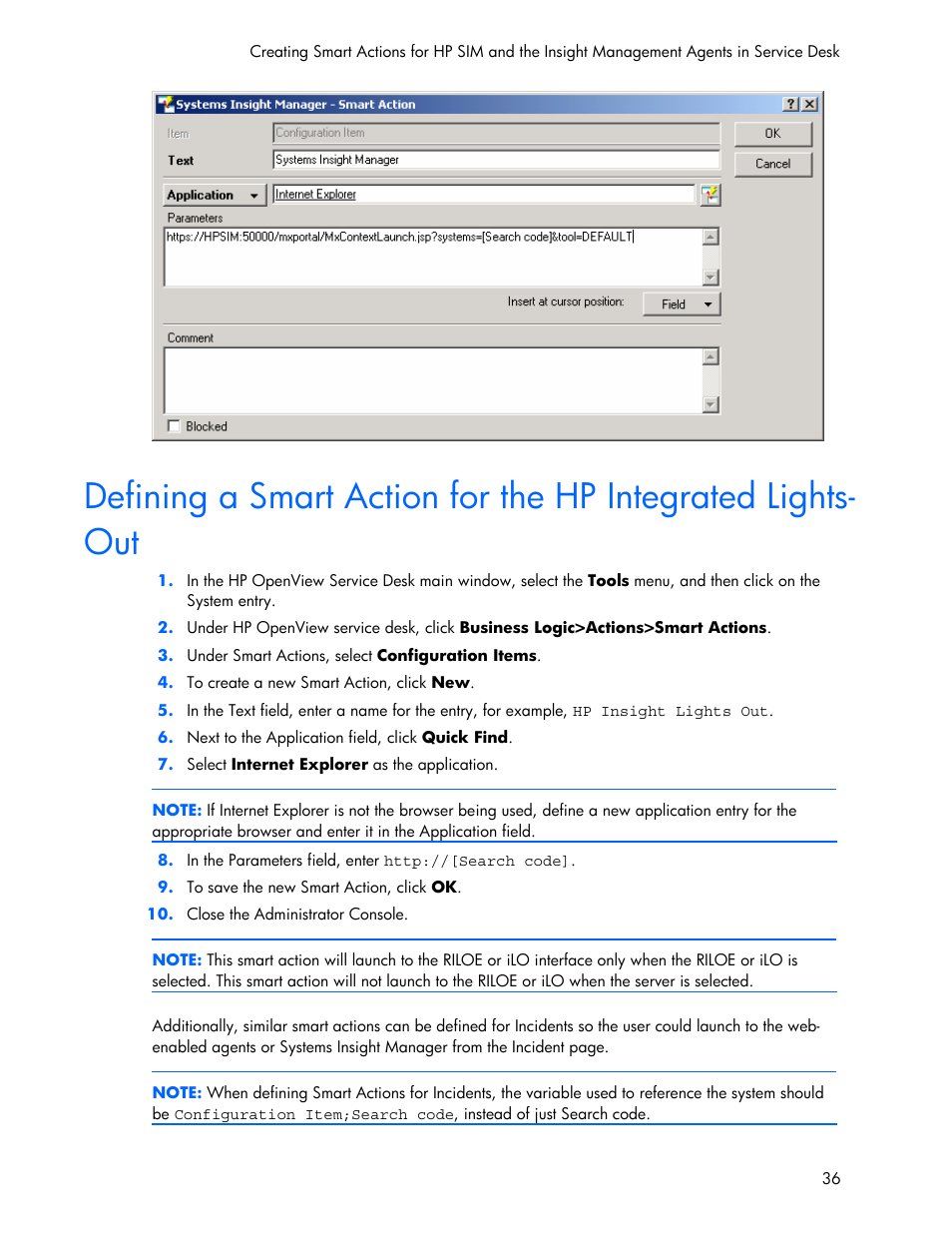 HP Systems Insight Manager User Manual | Page 36 / 111