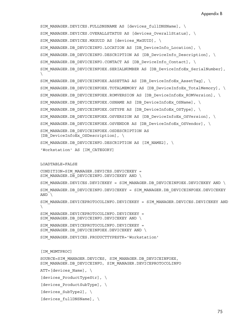 HP Systems Insight Manager User Manual | Page 75 / 111