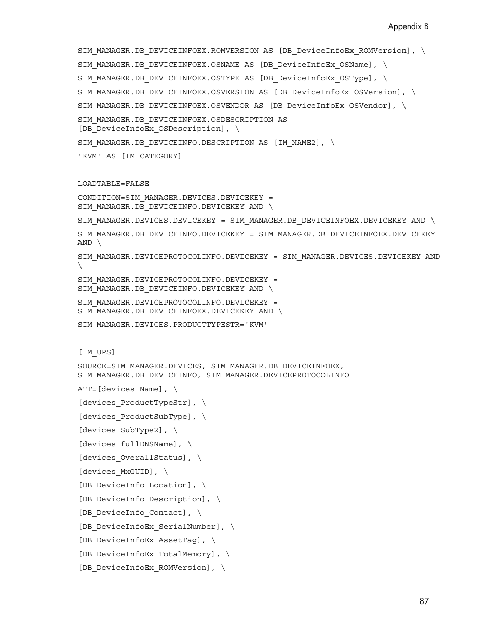 HP Systems Insight Manager User Manual | Page 87 / 111