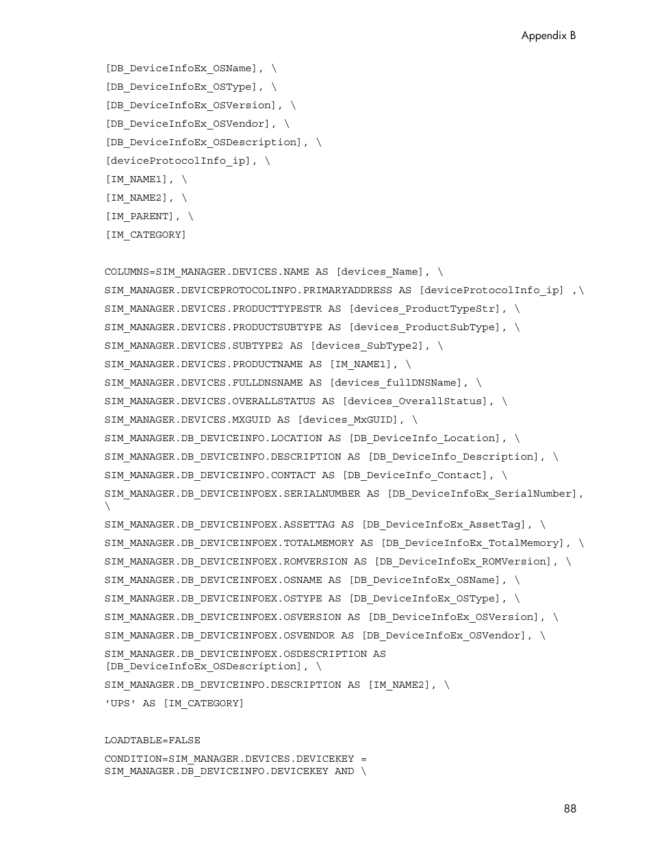 HP Systems Insight Manager User Manual | Page 88 / 111