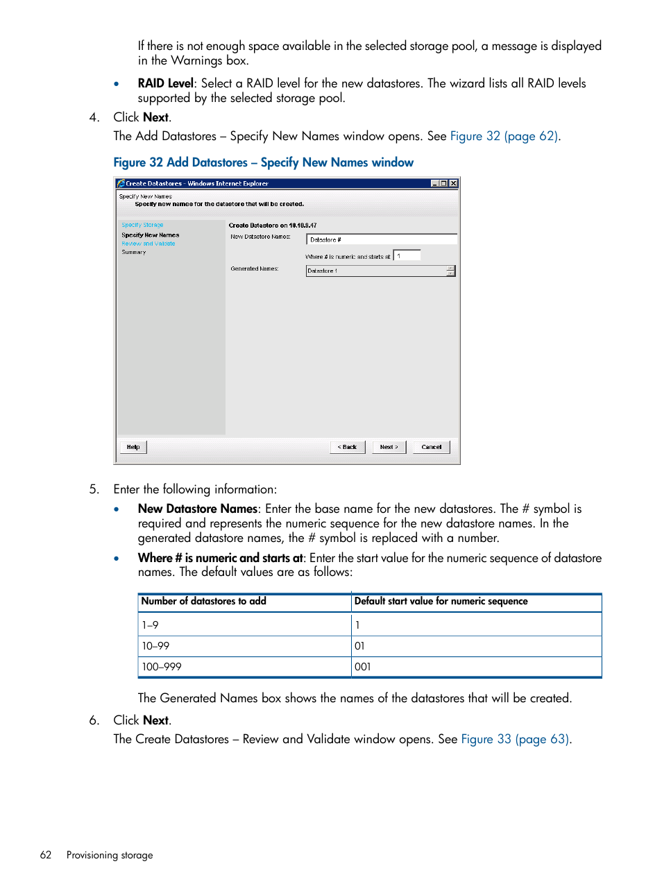 HP OneView for VMware vCenter User Manual | Page 62 / 99