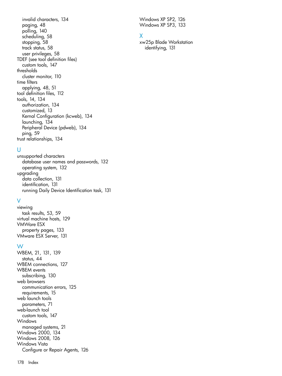 HP Systems Insight Manager User Manual | Page 178 / 178