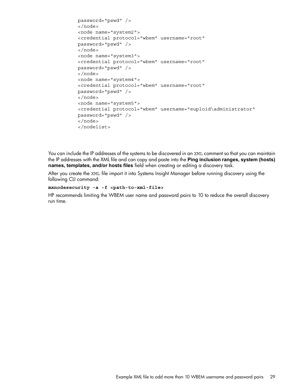HP Systems Insight Manager User Manual | Page 29 / 178