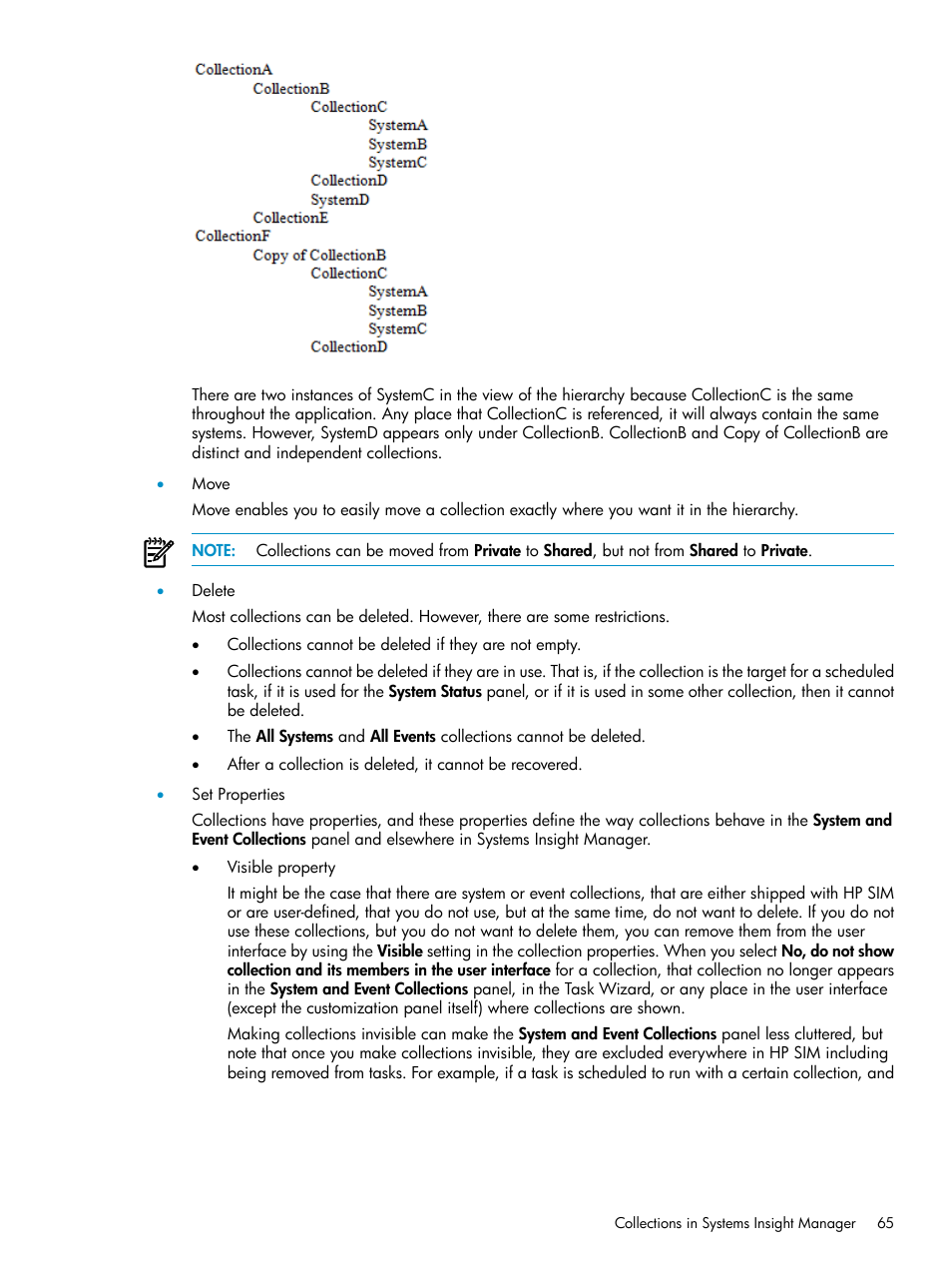 HP Systems Insight Manager User Manual | Page 65 / 178