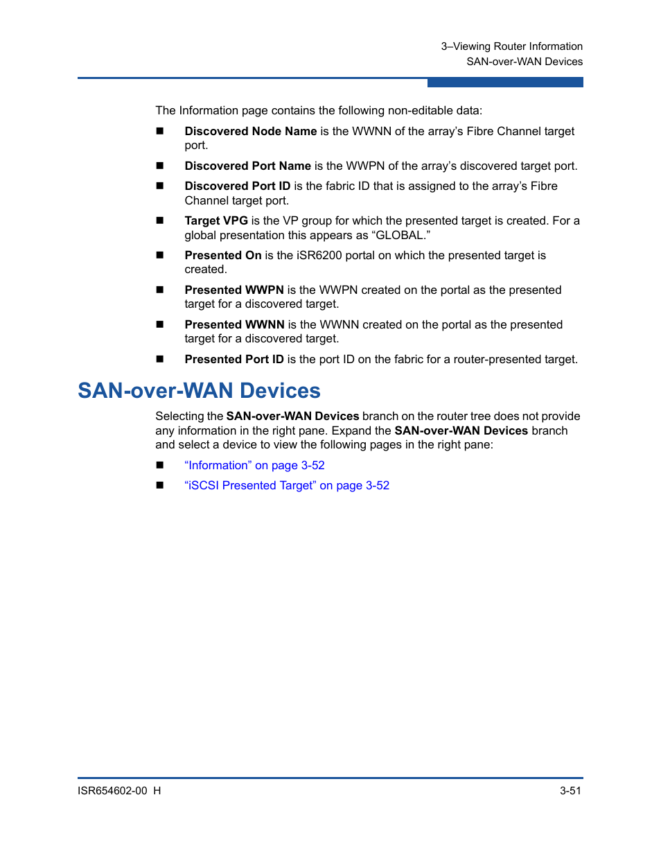 San-over-wan devices | HP MPX200 Multifunction Router User Manual | Page 107 / 220