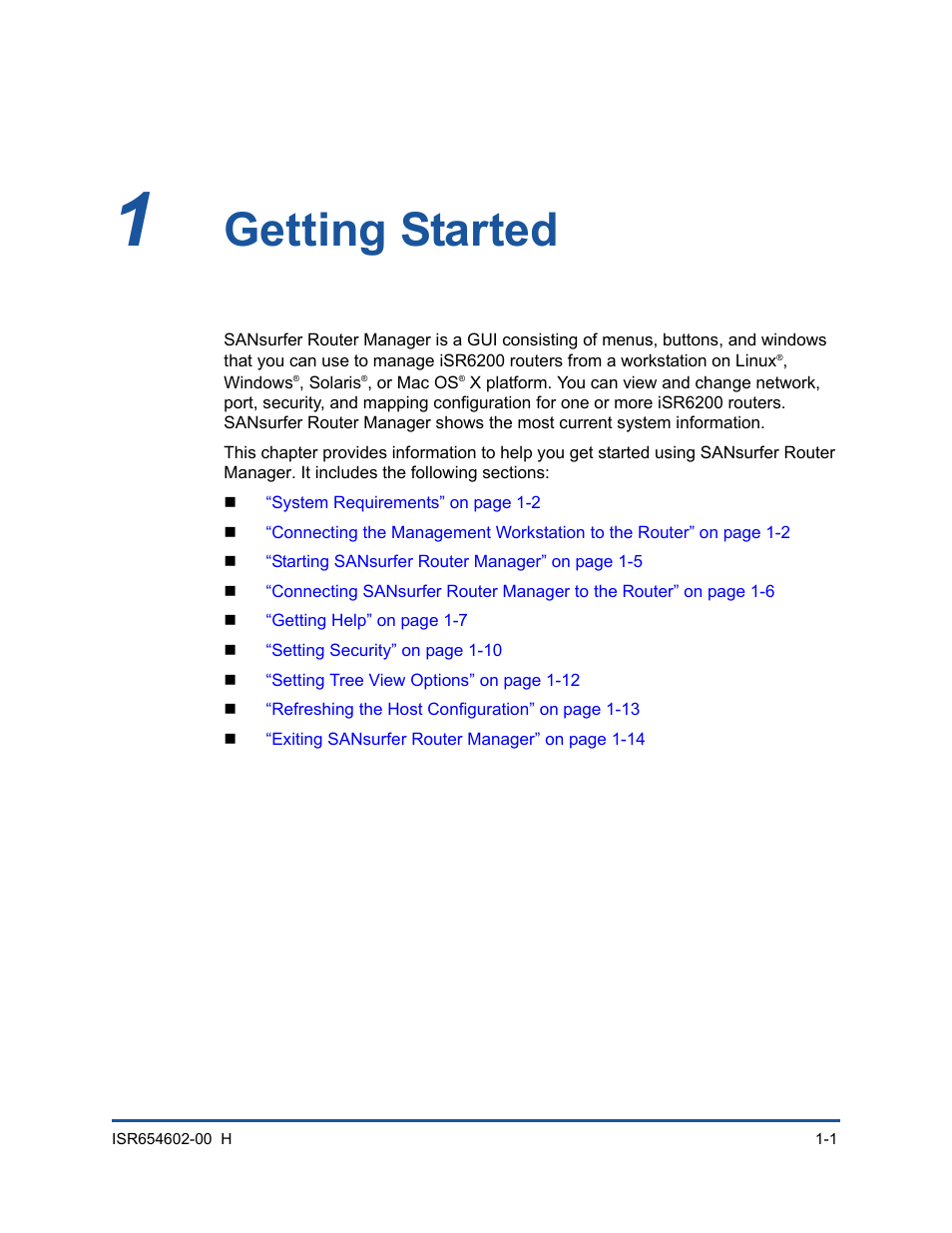 1 getting started, Getting started, Chapter 1 getting started | Provide | HP MPX200 Multifunction Router User Manual | Page 21 / 220