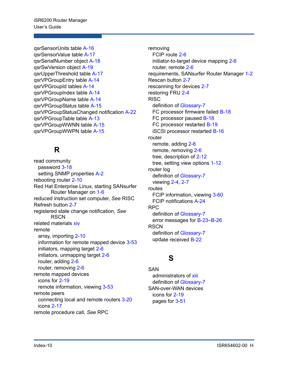 HP MPX200 Multifunction Router User Manual | Page 214 / 220