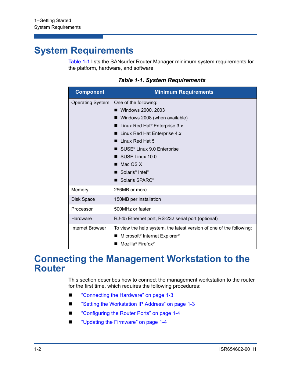 System requirements, List of t | HP MPX200 Multifunction Router User Manual | Page 22 / 220