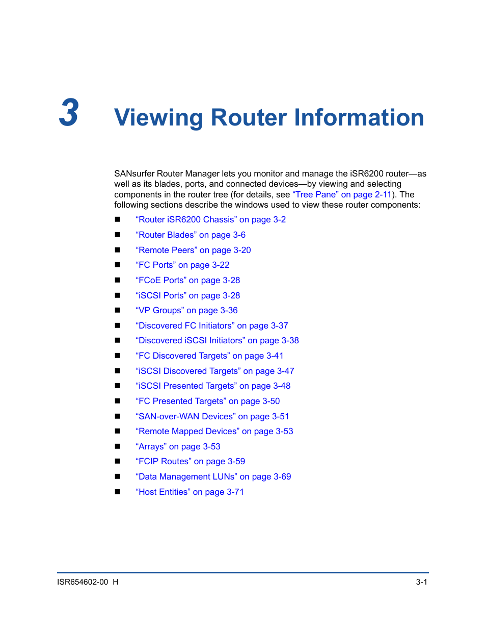 3 viewing router information, Viewing router information, Chapter 3 viewing router information | R 3 viewing router, Information | HP MPX200 Multifunction Router User Manual | Page 57 / 220