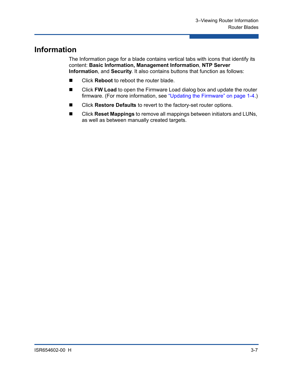 Information | HP MPX200 Multifunction Router User Manual | Page 63 / 220