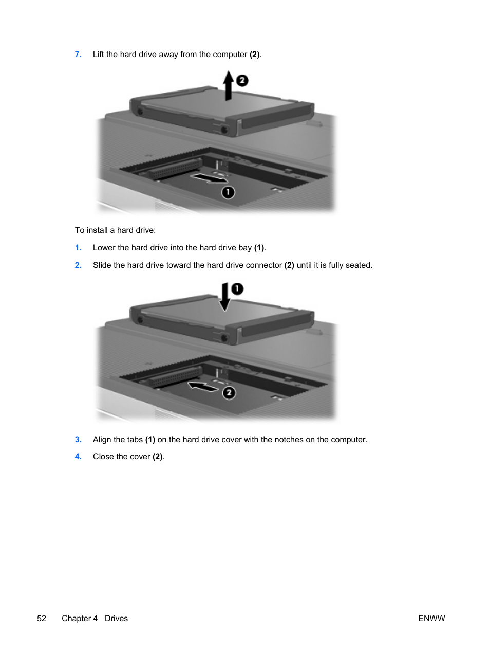 HP Compaq Presario C310EU Notebook PC User Manual | Page 58 / 87