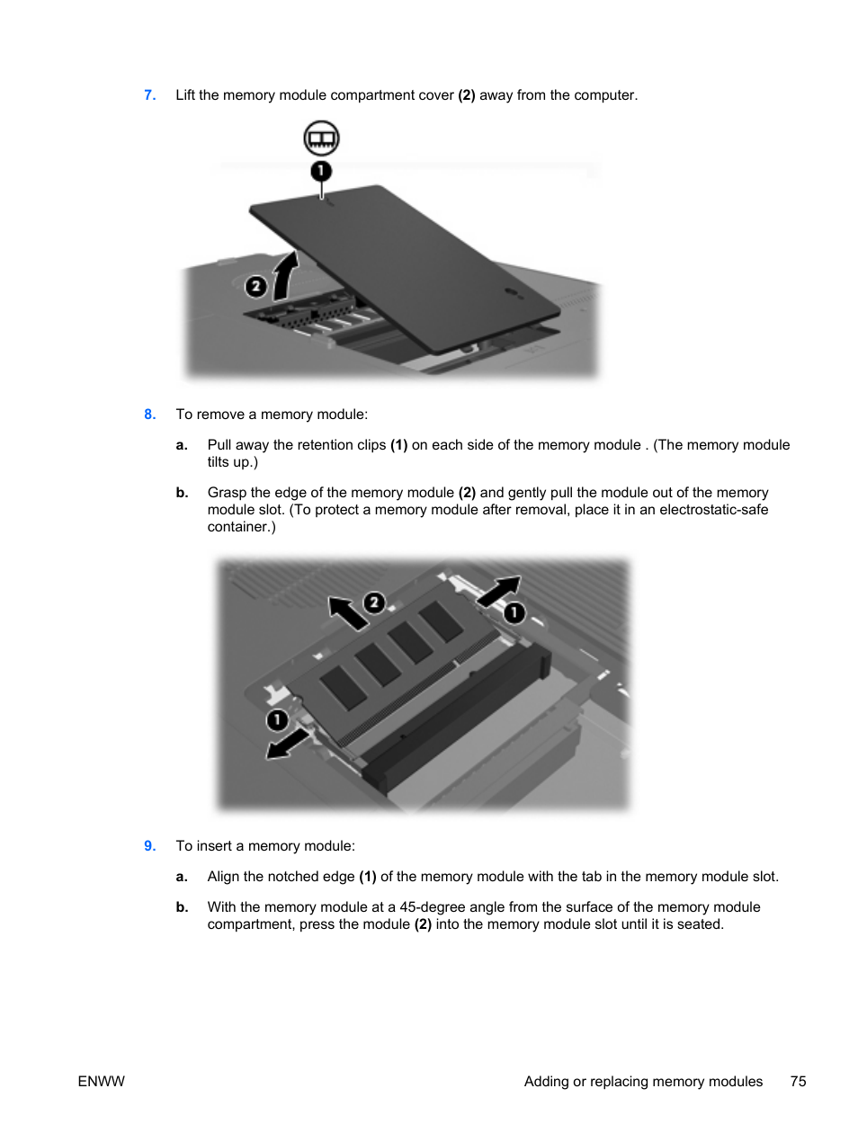 HP Compaq Presario C310EU Notebook PC User Manual | Page 81 / 87