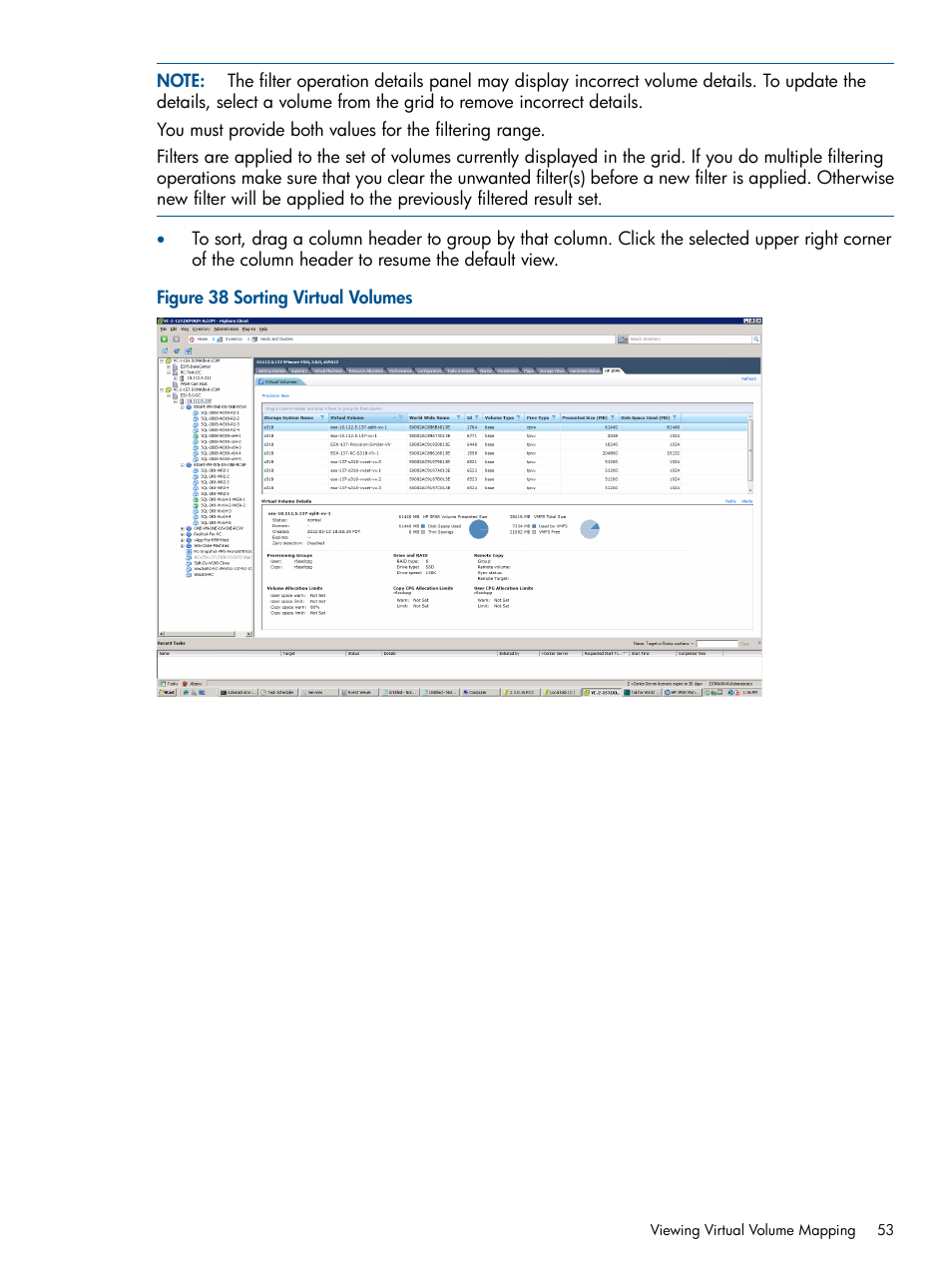 HP 3PAR Application Software Suite for VMware User Manual | Page 53 / 104