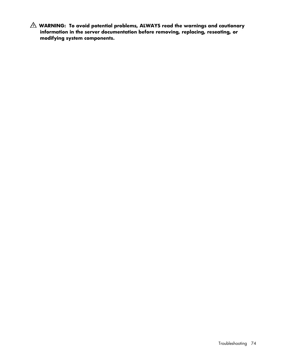 HP ProLiant BL25p G2 Server-Blade User Manual | Page 74 / 99