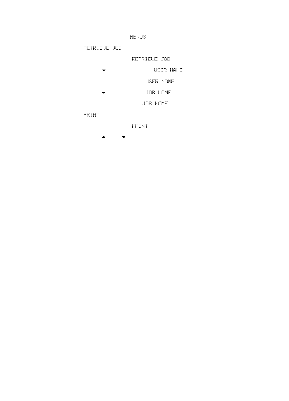 Printing stored jobs | HP Color LaserJet 4600 Printer series User Manual | Page 100 / 244