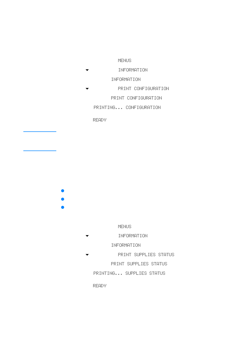 Configuration page, Supplies status page | HP Color LaserJet 4600 Printer series User Manual | Page 112 / 244