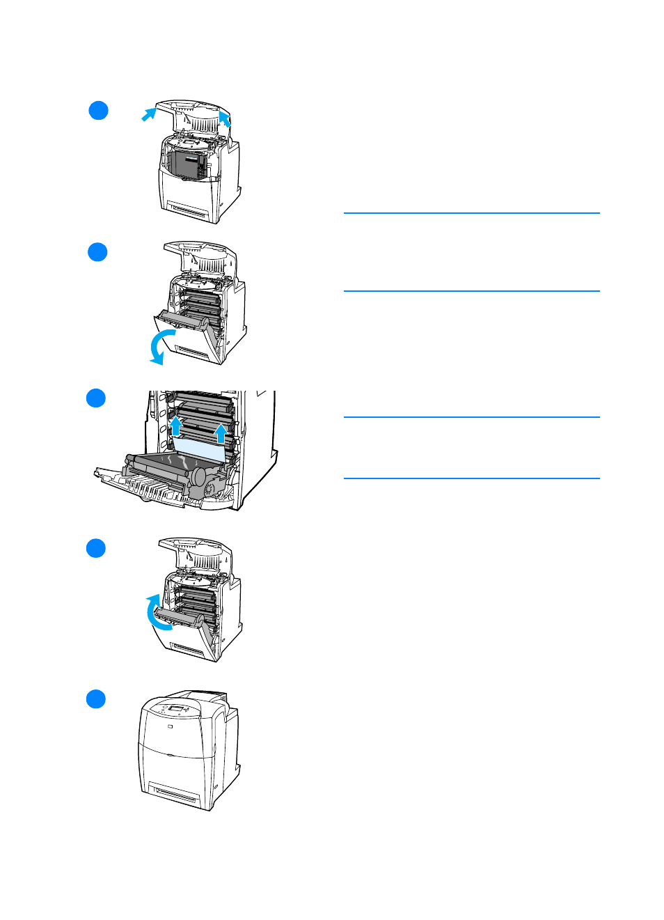 Jam in paper input path or paper path | HP Color LaserJet 4600 Printer series User Manual | Page 183 / 244