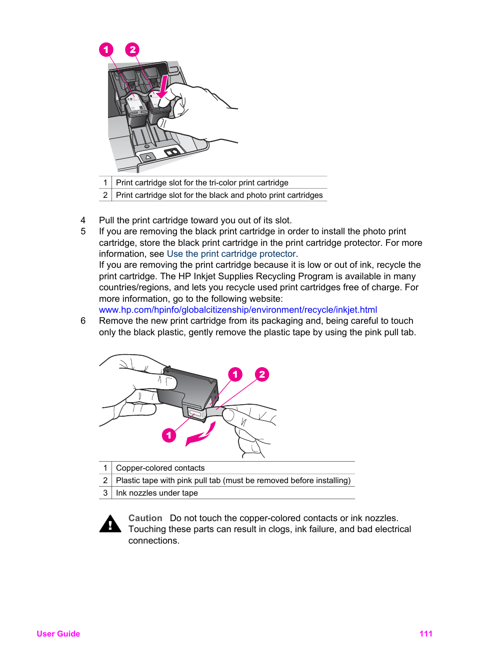 HP Officejet 6210v All-in-One Printer User Manual | Page 114 / 177