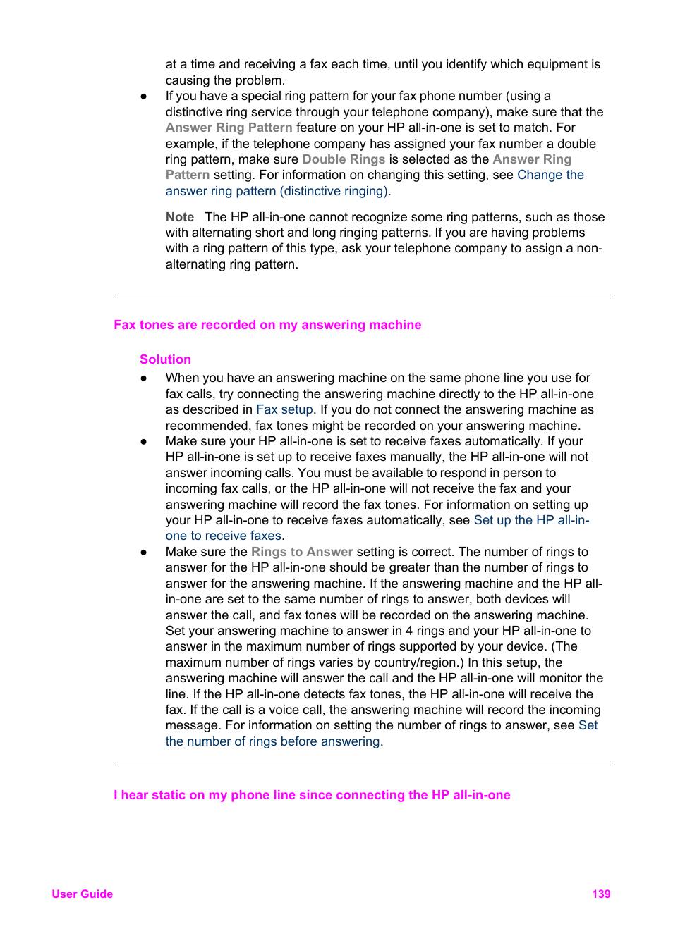 HP Officejet 6210v All-in-One Printer User Manual | Page 142 / 177