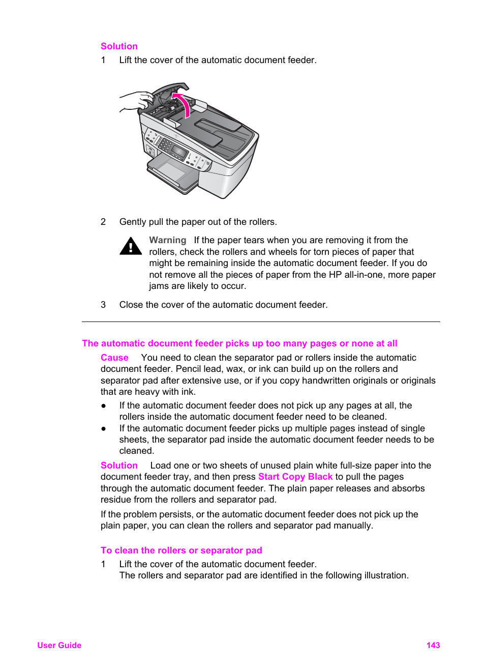 HP Officejet 6210v All-in-One Printer User Manual | Page 146 / 177