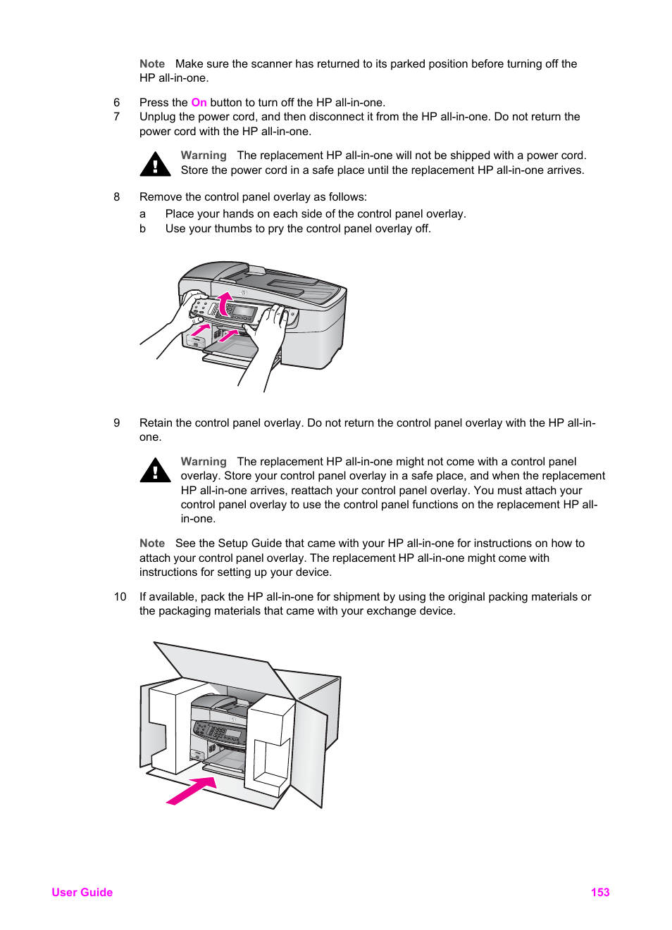 HP Officejet 6210v All-in-One Printer User Manual | Page 156 / 177