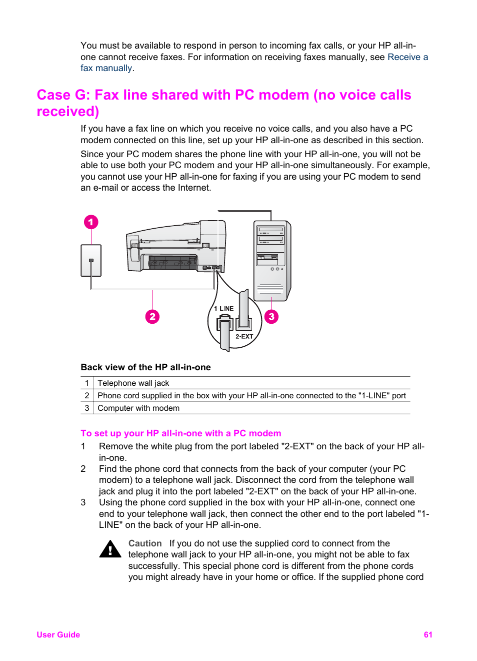 HP Officejet 6210v All-in-One Printer User Manual | Page 64 / 177