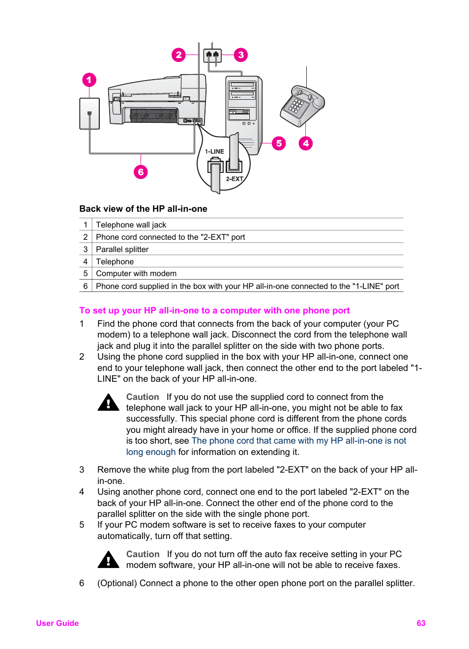 HP Officejet 6210v All-in-One Printer User Manual | Page 66 / 177