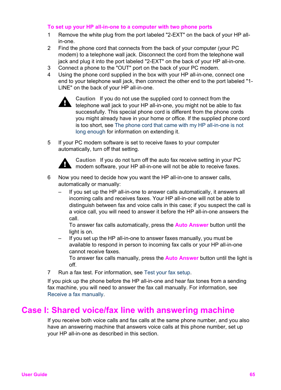 HP Officejet 6210v All-in-One Printer User Manual | Page 68 / 177