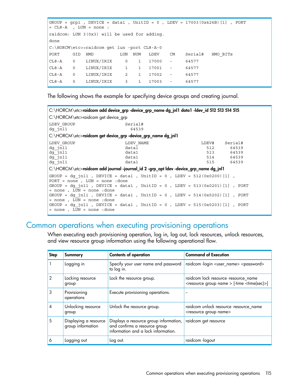 HP XP7 Storage User Manual | Page 115 / 304