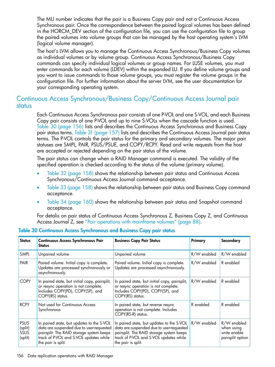 HP XP7 Storage User Manual | Page 156 / 304