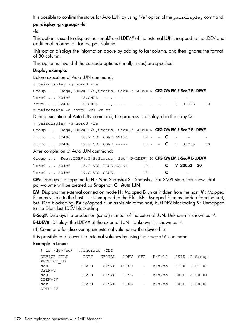 HP XP7 Storage User Manual | Page 172 / 304