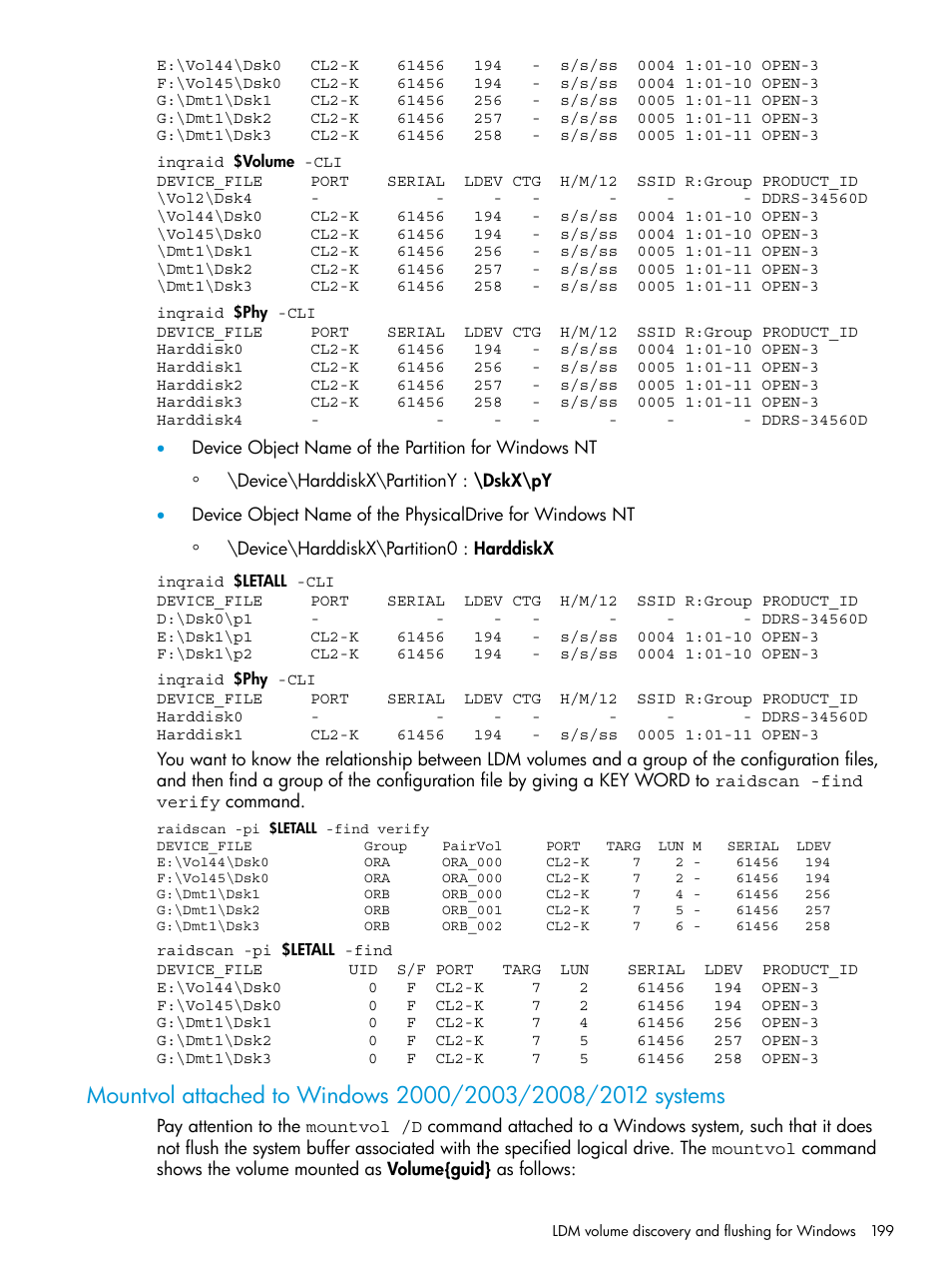 HP XP7 Storage User Manual | Page 199 / 304