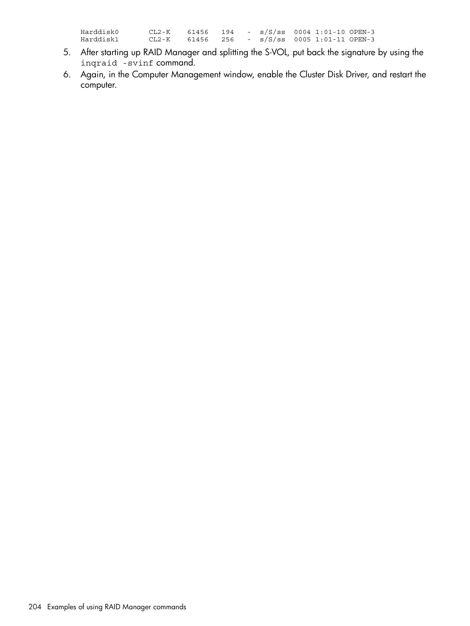 HP XP7 Storage User Manual | Page 204 / 304