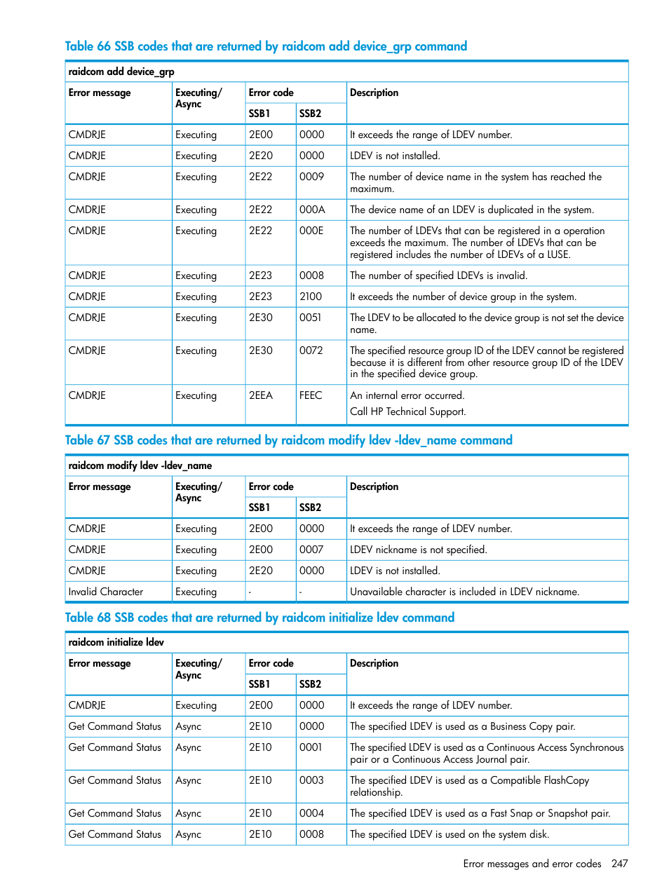 HP XP7 Storage User Manual | Page 247 / 304