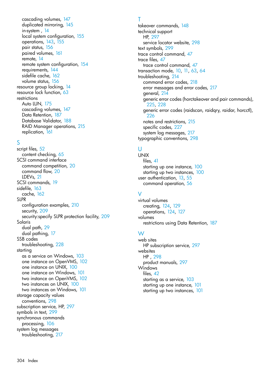 HP XP7 Storage User Manual | Page 304 / 304