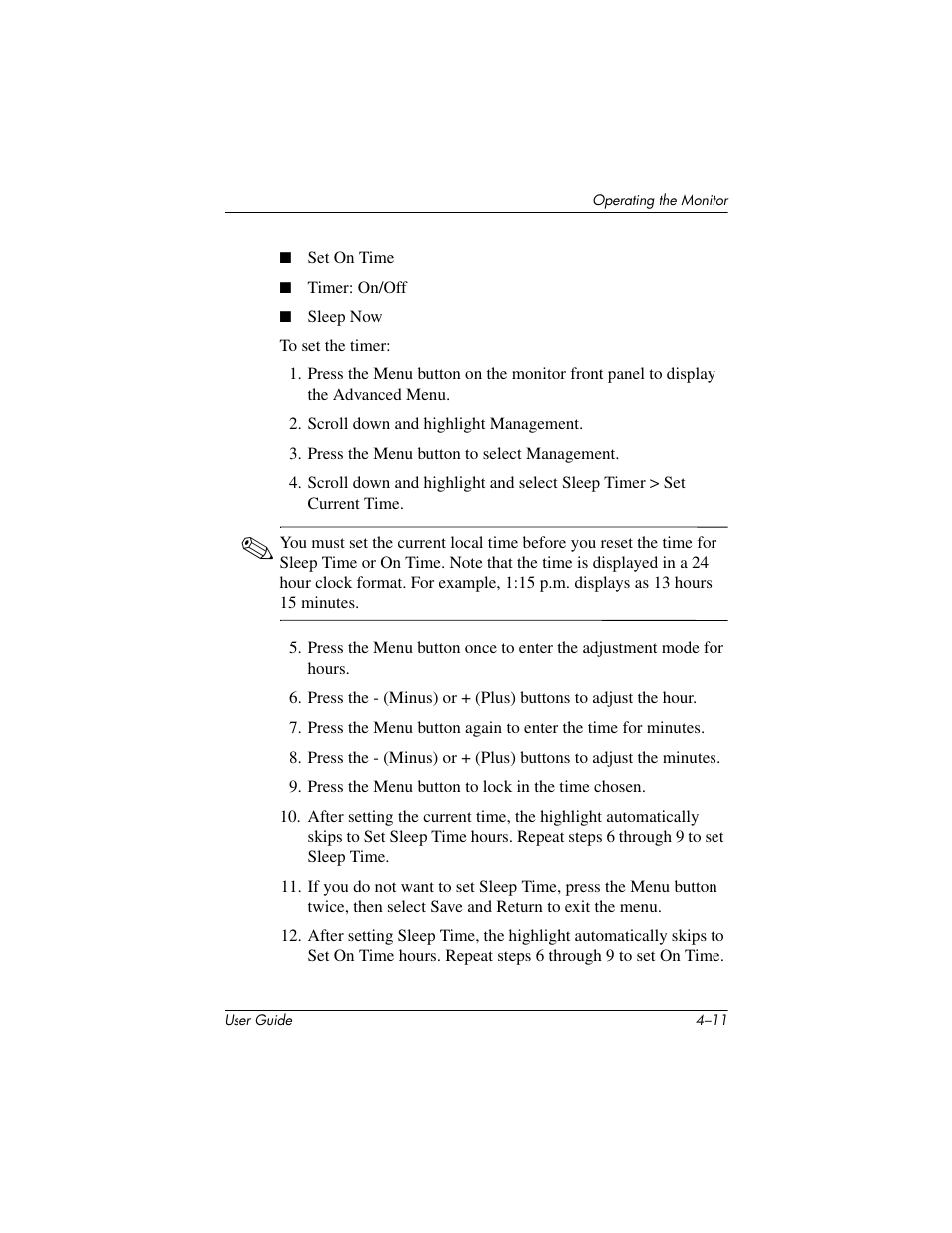 HP L1506 15-inch LCD Monitor User Manual | Page 33 / 60