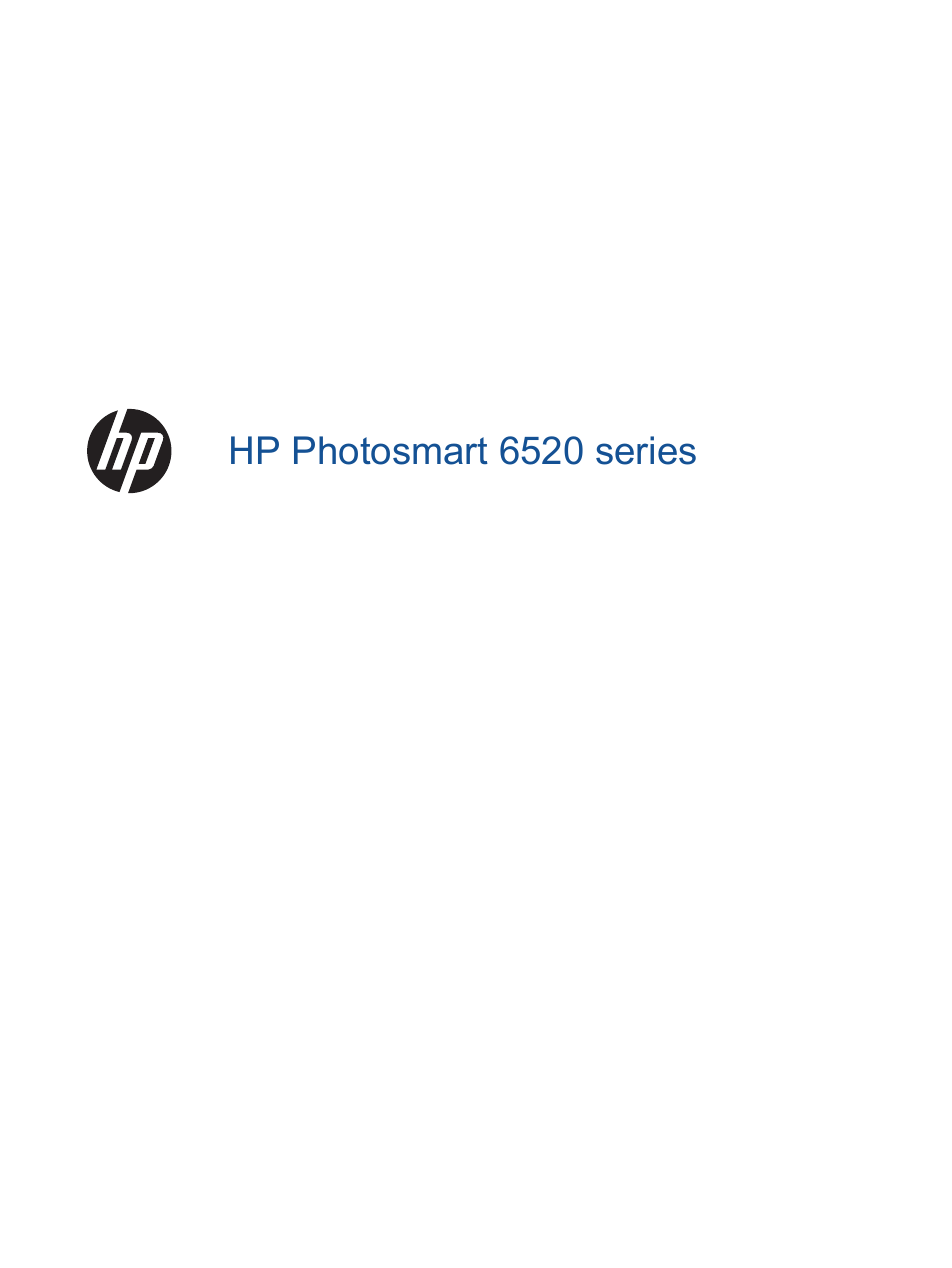 HP Photosmart 6525 e-All-in-One Printer User Manual | 64 pages