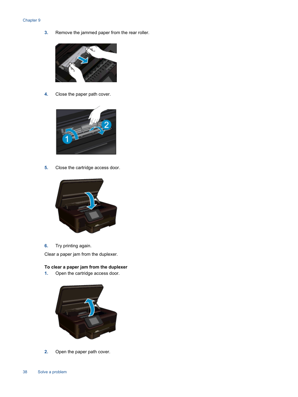 HP Photosmart 6525 e-All-in-One Printer User Manual | Page 40 / 64