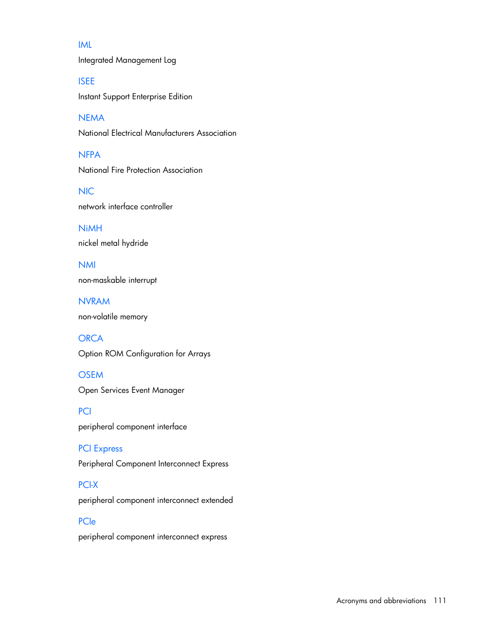 HP ProLiant DL365 Server User Manual | Page 111 / 116