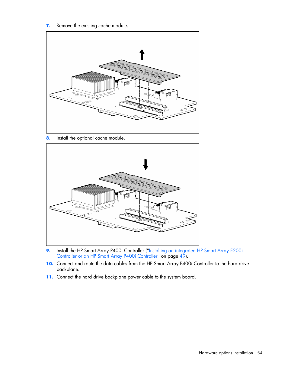 HP ProLiant DL365 Server User Manual | Page 54 / 116