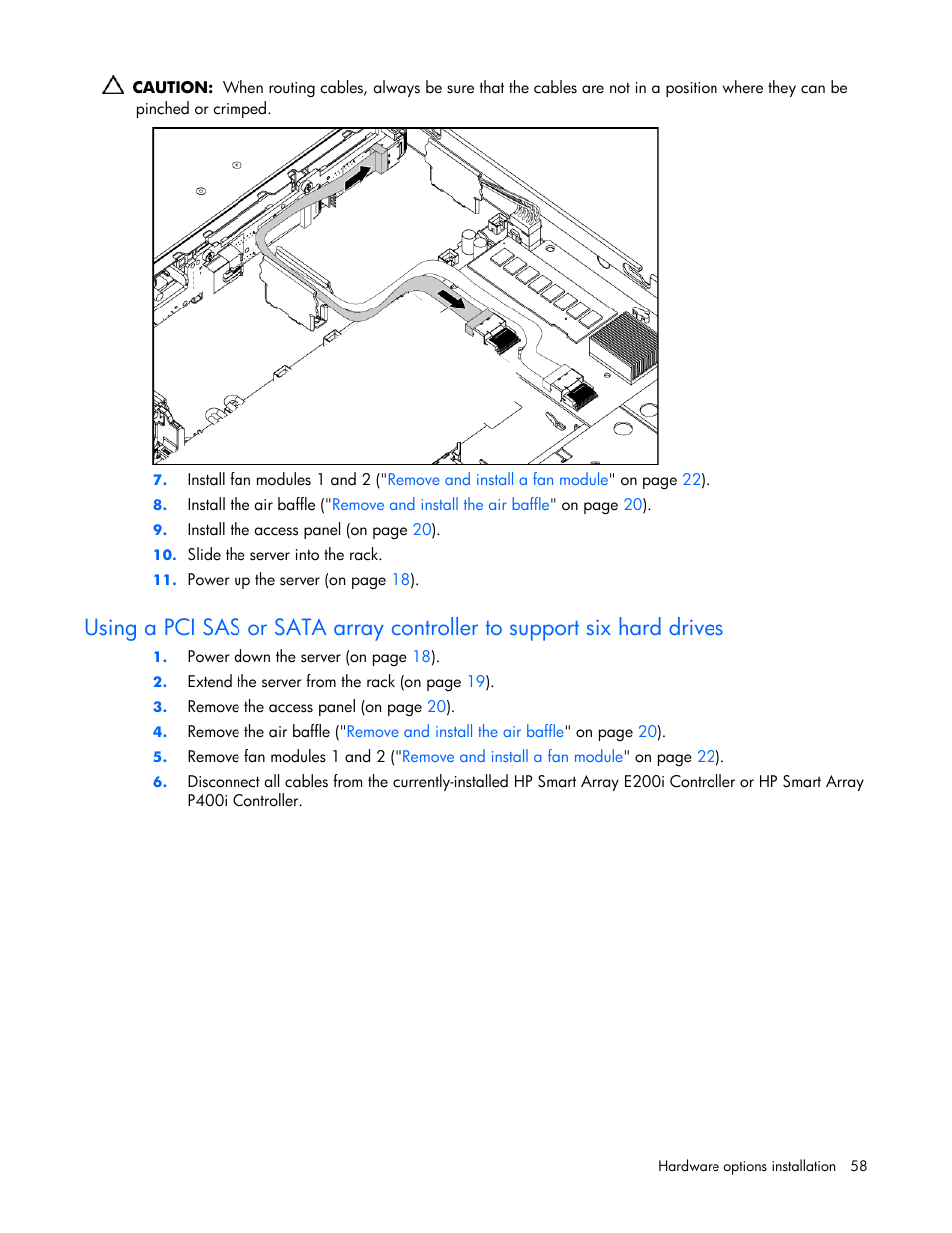 HP ProLiant DL365 Server User Manual | Page 58 / 116