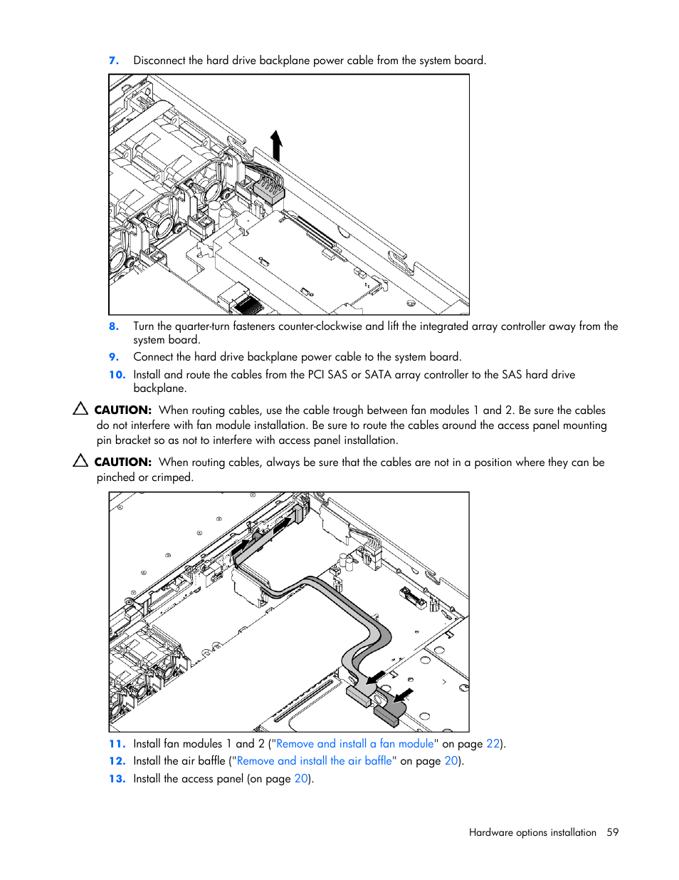 HP ProLiant DL365 Server User Manual | Page 59 / 116